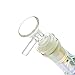 XYYF Dual Water Percolator Decorate Glass Bottles at Home, 11 Inch Pipe Glow in The Dark Hand-Made Glass Crafts - Easy to Grip and with Ice Shelf for Gift