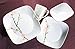 Corelle Cherry Blossom Square Dinnerware Set (Serves 4) 16pc, Multicolored