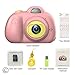 Kids Camera for Girls or Boys - Anti-Drop Kid Digital Camera with Soft Silicone Shell and 8 Mega Pixel Dual Lens 2.0 inch HD Screen with Mic, Great Gift for 4-8 Year Old Girls (32G TF Card includ)