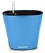 Window Garden Aquaphoric Self Watering Planter (7”) + Fiber Soil = Foolproof Indoor Garden. Decorative Planter Pot for House Plants, Flowers, Herbs, Violets, Succulents. Easy Looks Great.