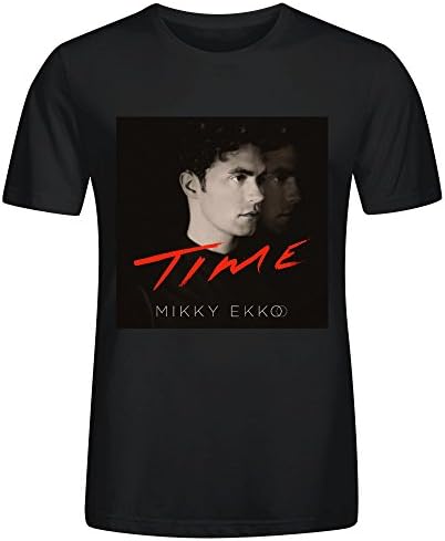Round Neck Tee shirts For Men Black