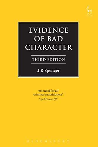 Evidence of Bad Character (Criminal Law Library)