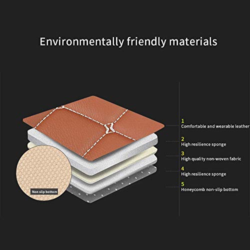 Tuqiang Op maat gemaakte kofferbakmatten voor Macan 2014-2018 3D-volledige bedekking, leer, kofferbakbescherming… - Afbeelding 5