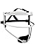 RIP-IT Defense Pro Softball Fielder's Mask with Blackout Technology