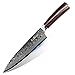 LauKingdom Damascus Chefs Knife, 8-inch Japanese VG10 & 67 Layers High carbon stainless Steel Blade