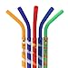 Flexible Reusable Drinking Straws (Set of 5), Food Grade Silicone.
