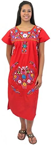 Leos Imports (TM) Mexican Dress Tehuacan