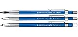 Staedtler Mars 780 Technical Mechanical Pencil, 2mm. 780BK (3-PACK)
