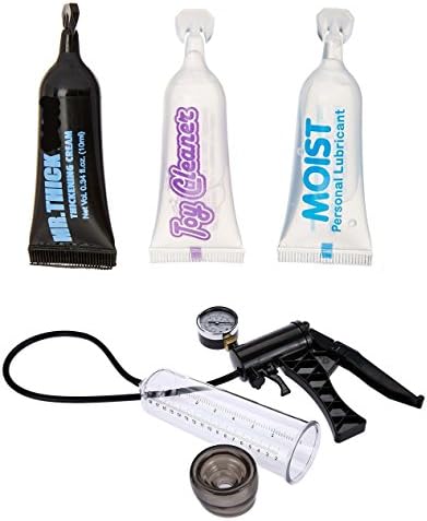 3 Free Gifts! S.O. Advanced Pistol-Grip W/ Gauge Power Vacuum Therapy Pump - 30-Day Warranty + Fast Shipping