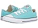 Converse Chuck Taylor All Star Ox Little Kids Shoes Light Aqua/White 357643f (2.5 M US)