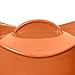 Rachael Ray Stoneware 4.25-Quart Casseroval Covered Baking Dish, Orange