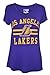 Ultra Game Women's Standard Box Out Varsity Stripe Tee Shirt, Team Color, Small