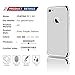 iPhone 7 case,Coocolor 3 in 1 Ultra Thin and Slim Design Coated Premium Non Slip Surface Shockproof Plating Metal Texture Skin Protector For Apple iPhone 7-Silver