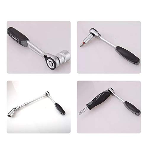 BaoYPP Schraubenzieher Set 38PCS S2 Mini Ratsche Kant-Schraubendreher Schraubendreher-Satz 1/4 Sockel Hex Torx-Schlitz… – Bild 7