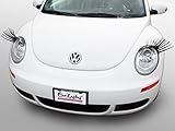 Carlashes for New Beetle (1998-2011) - Classic Black Car Headlight Eyelashes