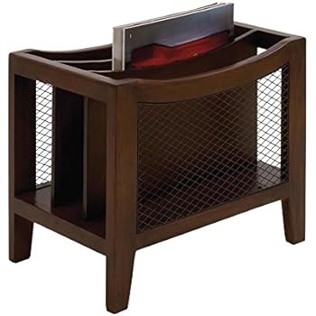 Amazon.com Winsome Wood Magazine Rack with Drop Leaf 