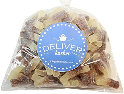Deliver Kosher Bulk Candy - Fizzy Cola Bottles - 2lb Bag
