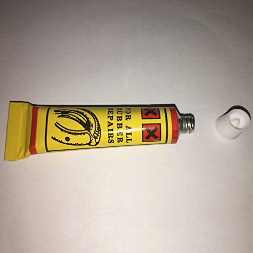 SODIAL Bike Glue Cement Rubber Inner Tube Repair Puncture Cold Patch Solution kit