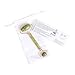 Authentic Chi Slimming Jade Roller For Face & Eyes – 100% Real Natural Jade Gemstone Anti-Aging Facial Massage Therapy – Reduce Puffy Eyes And Wrinkles -With Ebook & Instructions - By Pasith™