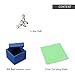 Aifeer Sterling Silver Non Pierced Ear Stud Earrings 5 Pearls Wrap Cuff Clip On Ear Clamp (Single)