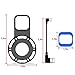Lomanda Wall Mount for Echo Dot 2nd Generation,Dot Accessories Outlet Wall Hanger Bracket Stand Holder Best Space-Saving for Smart Home Speaker Plug in Kitchen Bathroom Bedroom (Black)
