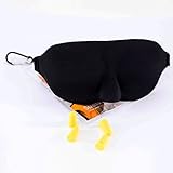 3D Eye Sleep Mask The Ultimate Eye Mask Which Will Work as a Sleeping Aid (Black)