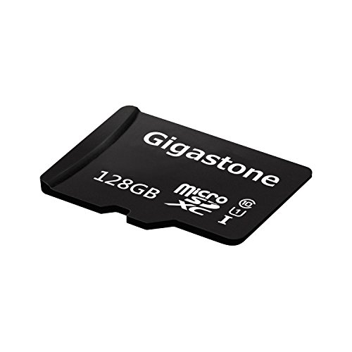 Gigastone Gigastone 128GB Micro SD Card U1 Memory & SD Card Adapter