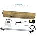 MingDak LED Aquarium Light Kit for Fish Tank,Underwater Submersible Crystal Glass Lights Suitable for Saltwater and Freshwater,42 LEDs,14.5-inch,Lighting Color White