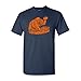 Strange Cargo Men's Chicago Where The Bears Roam Solider Field Parody T-Shirt XL Navy