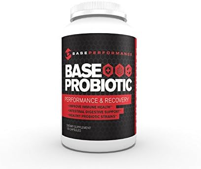 BASE Probiotic - 2 Month Supply (100 capsules) | Four billion organisms of healthy probiotic strains to improve immune health and intestinal digestive support