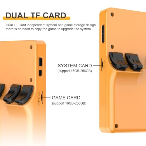 POWKIDDY RGB20S Retro Handheld Game Console, Dual 3D Rocker, Built-in 20+ Emulators for PSP, N64, PS1, GBA, etc. Comes With 15000+ Games.
