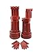miccostumes Women's Cammy White Cosplay EVA Gauntlets with Pu Gloves