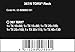 Wera 05028062001 Kraftform Plus 367/6 Torx Screwdriver Set and Rack, 6-Piece,MULTI,TX10x80mm, TX15x80mm, TX20x100mm, TX25x100mm, TX30x115mm, TX40x140mm