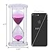 SZAT PRO Hourglass, Sand Timer 30 Min/Mins Hour Glass with Gift Box Package(Pink,Crystal)