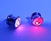 Multi-Color LED Light up Ear Gauge Plug Tunnel (Size: 10mm - 3/8
