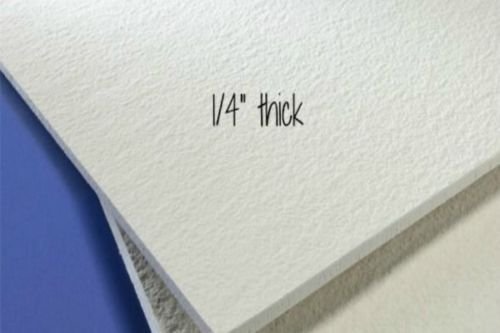 12" x12" FiberFrax Fiber Board 1/4" Thick Kiln Fusing Mold Making Supplies