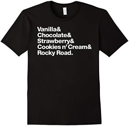 Mens Ice Cream Tshirt Medium Black