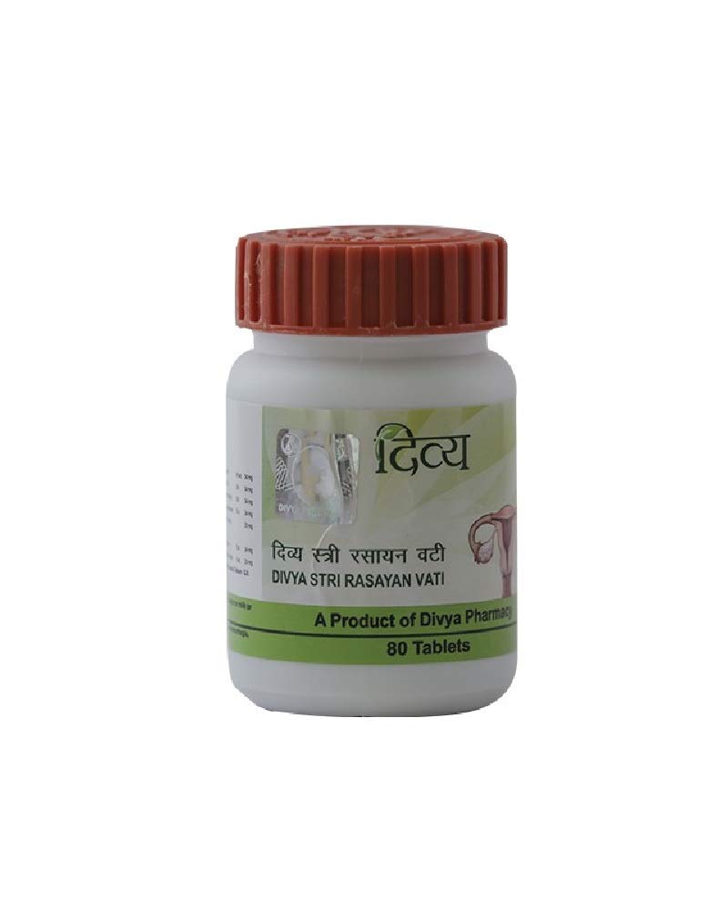 Patanjali Divya STRI Rasayan Vati 500 mg 80 Tablets - by The MG Shop (1)