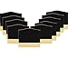 SUPERIORFE Mini Double Sided Wooden Chalkboards Blackboard Place Card Sign 3.9