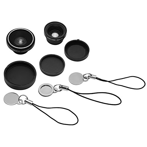Aduro 3 in 1 Magnetic Detachable Lens Kit (Fish Eye/Wide Angle/Macro)