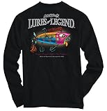 Orange Tounge Min-O-Spinner Fish Sporting Goods Fishing Gear Long Sleeve Tee