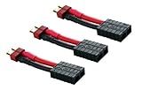 3-Pack of Adapters - Traxxas-type Female to Deans-type Male