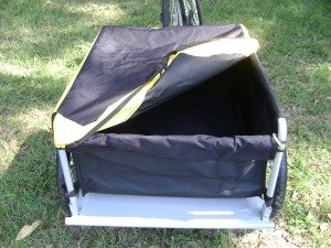 i10Direct Bicycle Cargo Trailer Yellow and Black