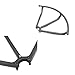 Fouchtech 4pcs Blades Propeller+Blade Protect Cover Kits for JJRC V686 H12C H8D H8C H5C Quadcopter