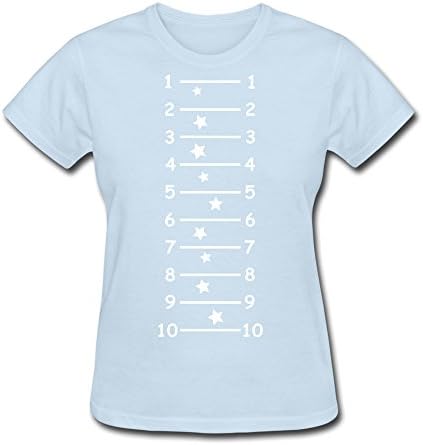 KEMING Women's Hair Length T-shirt XL