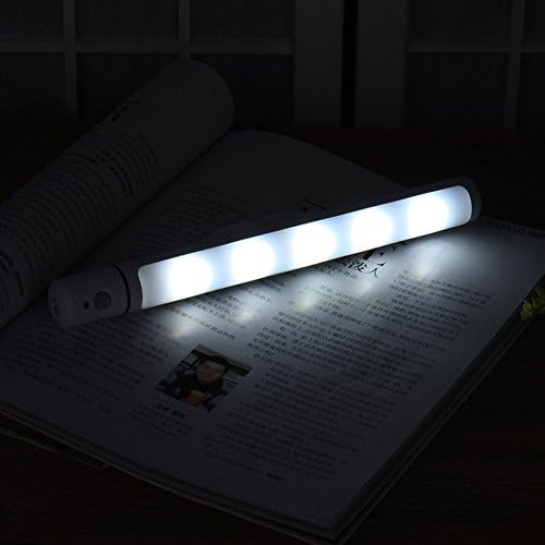 CONSTANCE LED Motion Activated Light Sensor Lighting Stick-on Battery Powered Under Cabinet Light with Magnetic Strip On/Off/Auto Switch For Closet, Cupboard,Wardrobe Cool White 6000K