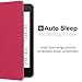 KHOMO Kindle Paperwhite Case 10th Generation 2018, Smart Shell Cover with Auto Sleep Wake Feature and Hand Strap - Hot Pink
