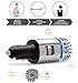 Odor Eliminating Car Air Purifier - 3-in-1 Charging Cable & 2-USB Ports - Control Dust, Pollen & Other Allergens - Remove Odor, Smoke & Air Pollutants - Car Deodorizer & Freshener