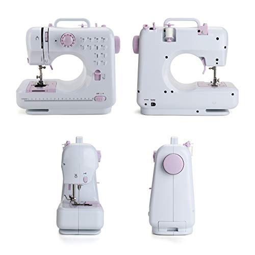 Sewing Machine, Portable Electric Sewing Machines, 12 Stitches Dual