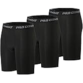 HYCOPROT Men’s Compression Shorts Spandex Sports Underwear Athletic Performance Baselayer Workout Running Active Tights